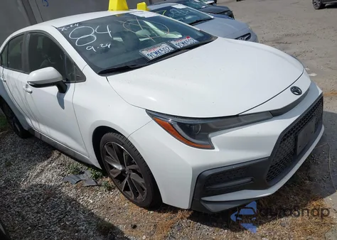 2022 Toyota Corolla Se z USA, uszkodzony, nr VIN JTDS4MCEXN3512253